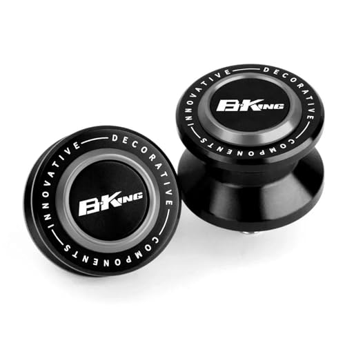 Tornillos de basculante M8 en aluminio CNC para elevar tu Suzuki B-King con seguridad