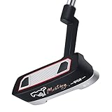 PGF Golf Mustang Blade B17 Golf-Putter [Schwarz] [Linkshänder] [Länge: 83,8 cm] mit Präzision gefertigt