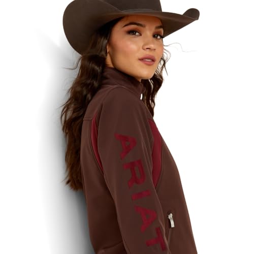 Image of Ariat Women's New Team Softshell Jacket - Wind and Water Resistant Jacket