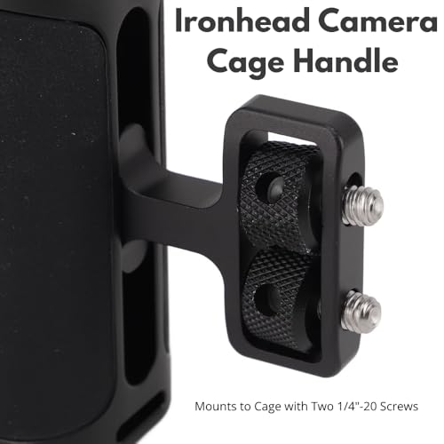 Image of Yantralay Silicon Camera Side Handle Grip for DSLR Cage | Adjustable Left Right Handgrip with Cold Shoe & 1 /4 Screw Mount | DSLR Accessories