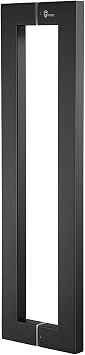 TOGU TG-6013 900mm / 36 بوصة مربع / مستطيل الشكل الفولاذ المقاوم للصدأ دفع سحب مقبض الباب للخشب الصلب ، الأخشاب ، الزجاج والأبواب الفولاذية ، مات الأسود الانتهاء