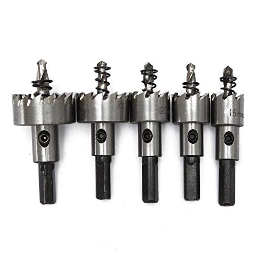 Set de 5 brocas de acero rápido con recubrimiento de titanio miniatura 1