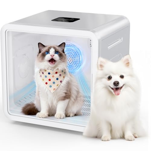 【Amazon.co.jp限定】ペットドライルームBolinkerドライヤーペット乾燥機 【2025新型·性能最強モデル】犬 猫乾燥機 ペットドライヤーボックス 3D立体送風 40dB静音 快適 自動 風速調整 温度調節 多頭飼 業界最大82L容量 デュアルドライヤーを持参する PSE認証 日本語取扱説明書