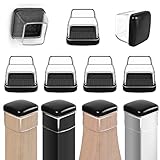 RCHYFEED 28-36mm Stuhlbeinkappen für Teppich Stuhlbeingleiter, 24STK Silikon 1,25 Zoll Schutzkappen für Stuhlbeine Tischbeine Stumm Kratzfest, Stuhlbeinschoner Möbelbeinkappen Teflongleiter für Stühle