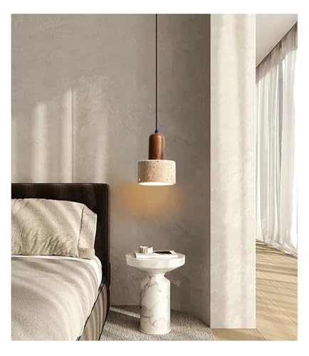 Lustre LED en pierre jaune pour table à manger et design de maison - 7