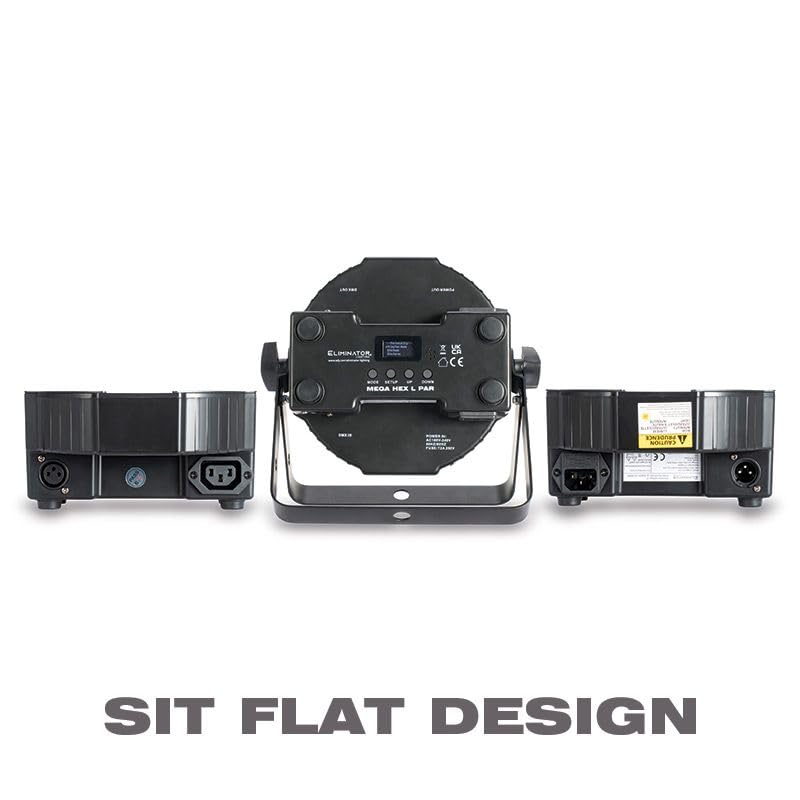 DJ機材 ELIMINATOR Mega Flat Hex L PAK4 Amazon.com: Mega Flat Hex L PAK4 : Musical Instruments