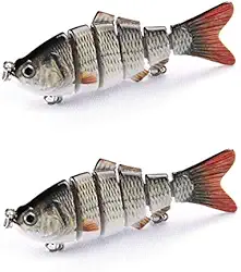 Isca Artificial Articulada Lambari 10cm 19gr kit 2 unidades