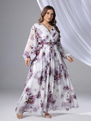 Image of TOLEEN Women's Plus Size Sequin Dress Luxurious Style Formal Cocktail Evening Party Maxi Dresses