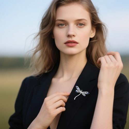 Image of Fashion Dragonfly Booch Pin Jewelry Gift for Women