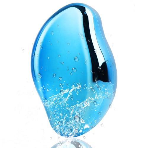 Jecdfs Depiladora de Cristal Premium, Borrador de Pelo de Cristal Reutilizable, Herramienta de Depilación Corporal Segura para Hombres y Mujeres