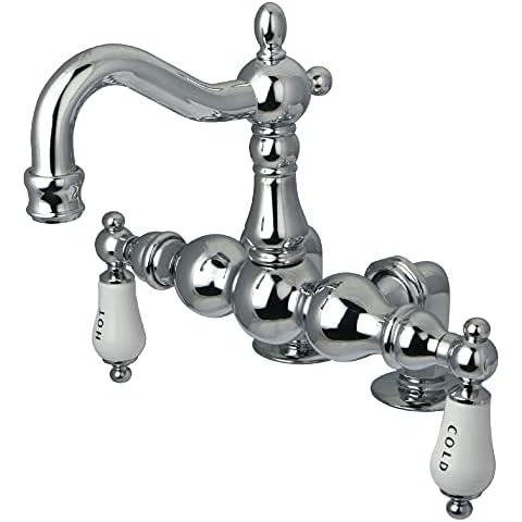 Kingston Brass CC1096T1 Heritage - Relleno para bañera de patas centrales Cover