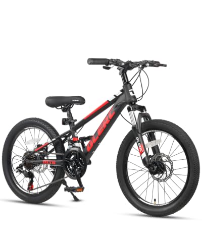 Glerc 20 Inch Kids Bike, Kids Mountain Bike for Boys and Girls Ages 6-10, 21-Speed Skyline Bicycle...