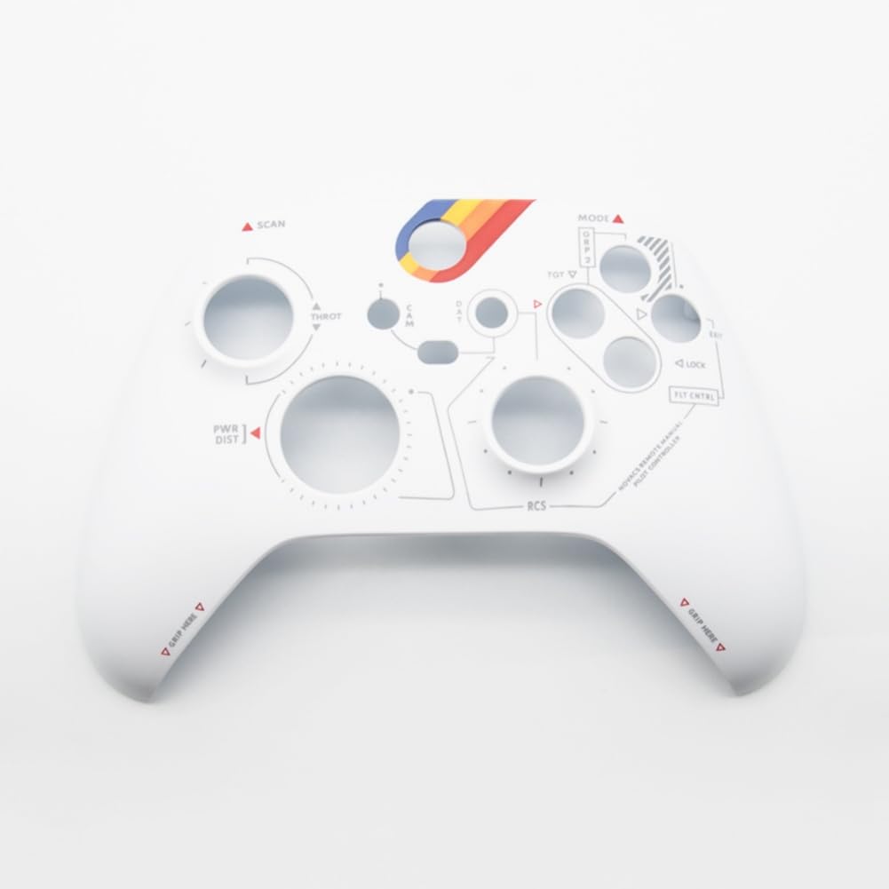 Set di Gusci di Ricambio per Xbox Series X/S Controller - Limited Edition, Custodia Completa con Piastre di Copertura Coperchio della Batteria Bottoni Accessori (Bianco)