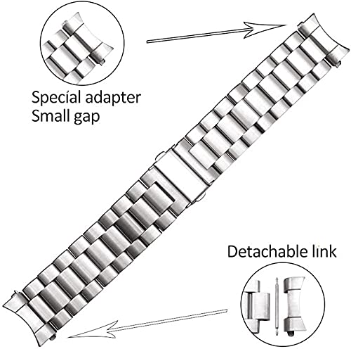 Bracelet en acier inoxydable de 22 mm solide anti-casse