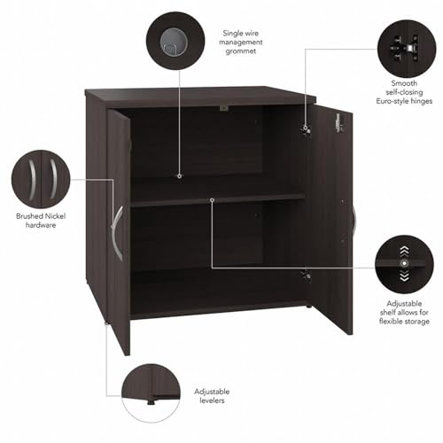 Bush Business Furniture SCS130SG Studio C Office Storage Cabinet thumb #3