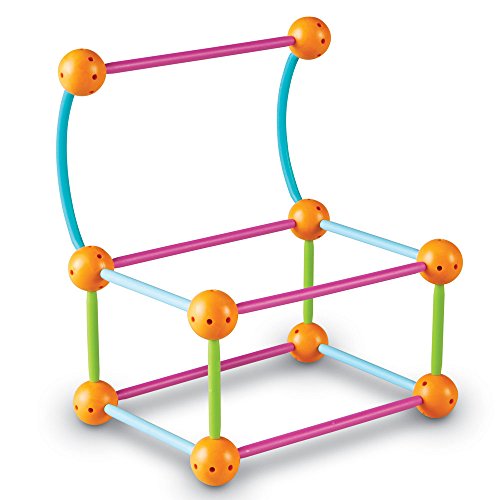 image for Learning Resources Dive into Shapes! A Sea and Build Geometry Set, 129
