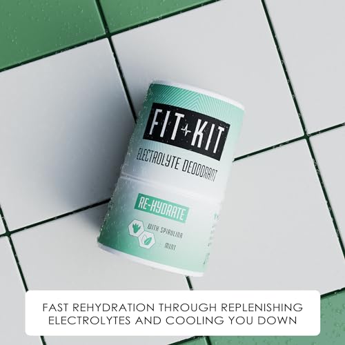 Fit Kit Starter Toiletry Set - Includes Body Wash Post Exercise - Caffeine Shampoo - Electrolyte Face Moisturiser - Magnesium Body Moisturiser - Rehydrating Deodorant - Gifts for Men and Women - Image 5