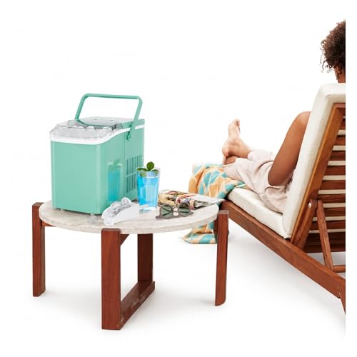 Fabricadora de hielo portátil con capacidad 26 lbs/24h miniatura 3