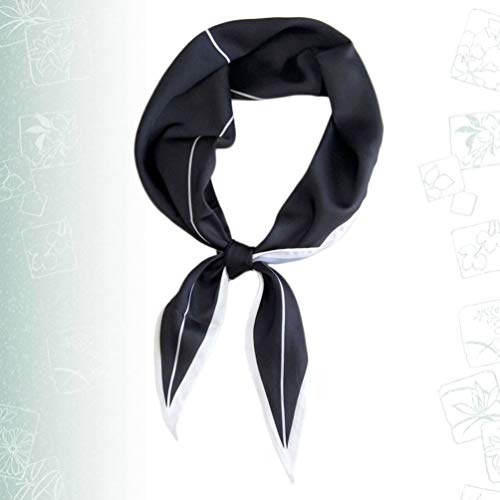 Lenço quadrado PRETYZOOM lenço de seda lenço pescoço cabeça cachecol xale cobertor macio envolver to