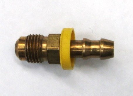 BR 282-06-05 - 3/8 Pushlock Hose X 5/16 Male SAE 45 Deg (1/2''20 Threads)