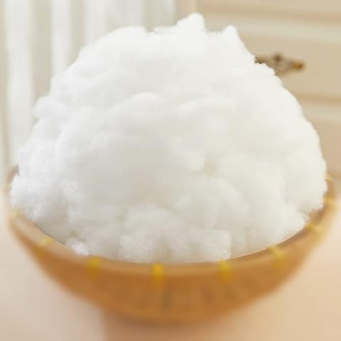 500 Grams 100% Virgin Hollow Fibre Quality Grade/Hollowfibre Stuffing Filling for Toys Cushions Pillows Pets Beds Cover
