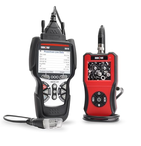 Innova 5610 OBD2 Scanner Bundle with Innova 3380 Automotive...