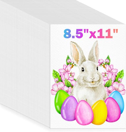Image of 128 Sheets Watercolor Paper, Stocking Stuffers, 8.5 inchx11 inch Cold Press Water Color Paper Bulk, 140lb /300gsm Artist Sketch Easel Acrylic Painting Drawing Supplies for Watercolors, Watercolor Paint Set