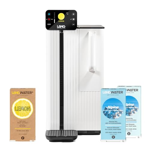LANGWATER Purificador y Mineralizador de agua TheWell2 - Filtración de agua sin Instalación, ósmosis...