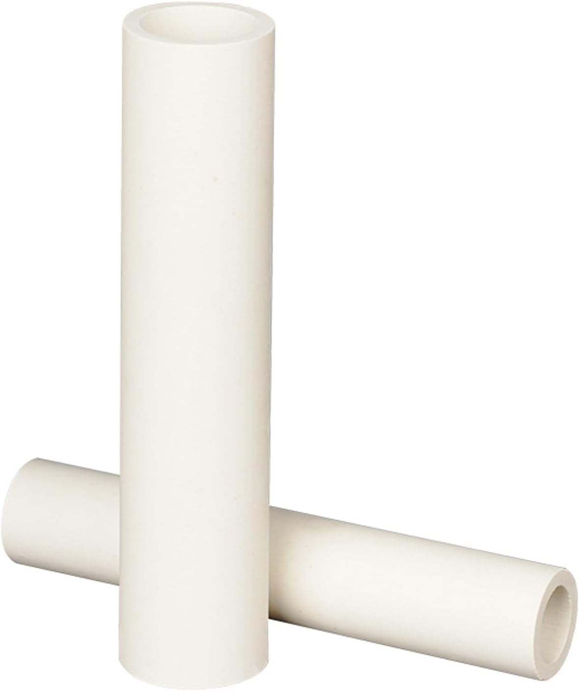 2 Pieces Alumina Ceramic Tube 7×5×100Mm 10×5×100Mm Insulation Hollow for Precision Parts Lab Equipment(8x5x100mm)