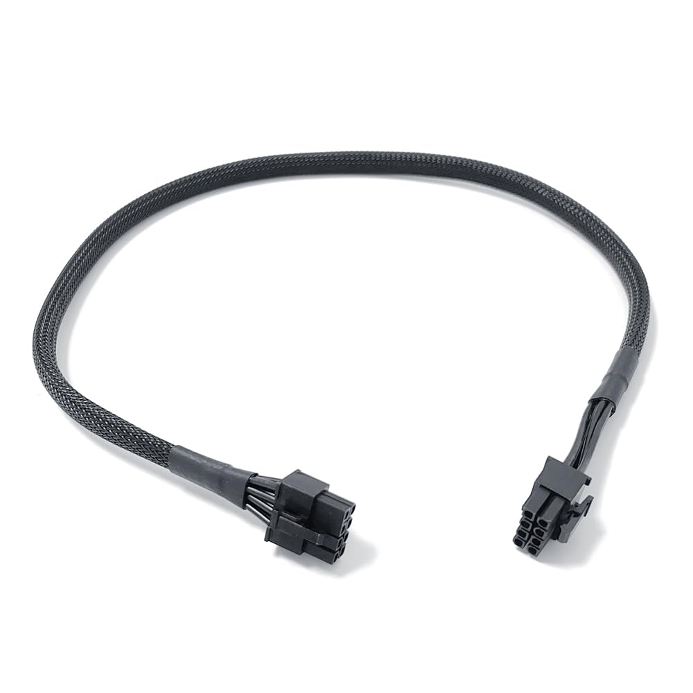 Gintai Zapasowy kabel elastyczny kabel zasilający kabel zasilający do EVGA 750 P2 G2 G3, do EVGA Supernova 550-1300 G2 G3 G5 18AWG 8-pin do 8-pin (6+2) PCIE VGA
