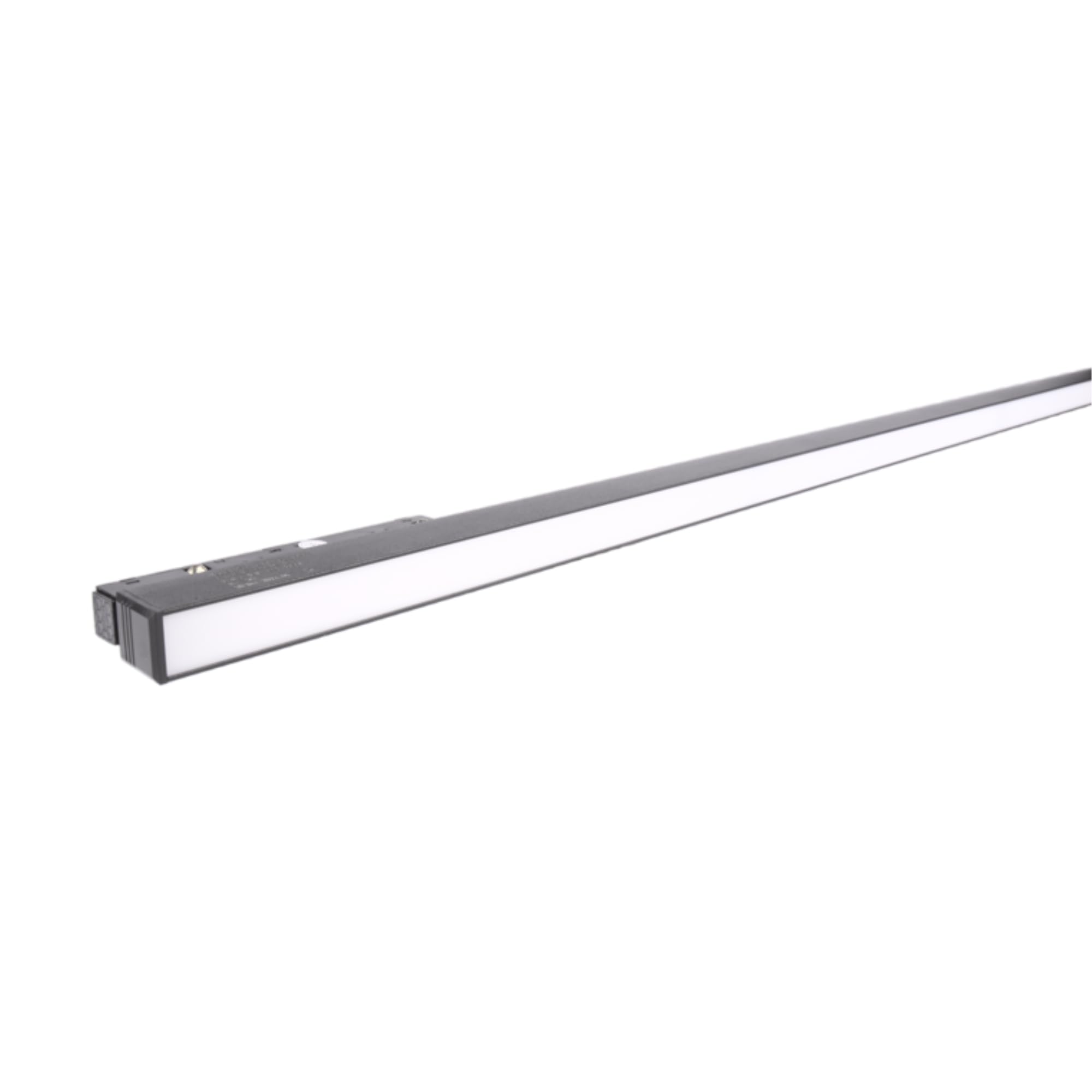Jandei - Faretto LED binario magnetico, serie lineare, 40 W, 48 V, CRI 90, lunghezza 1200 mm. Colore: nero. (Bianco caldo 3000K)