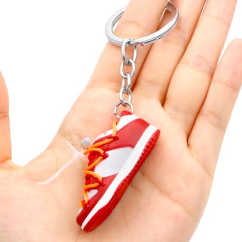 Image of CLA6 3D Sneaker Keychain | Miniature Shoe Keyring | Handcrafted And Hand-painted | Diverse Collection | Unisex