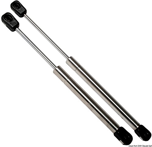 Osculati Gasdruckfeder m.Kugelkopf AISI 316 600 mm 20 kg