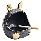 Cartoon Rabbit creativo arte posacenere ceramica famiglia soggiorno auto stanza grande capacità anti mosca frassino grande portacenere regalo