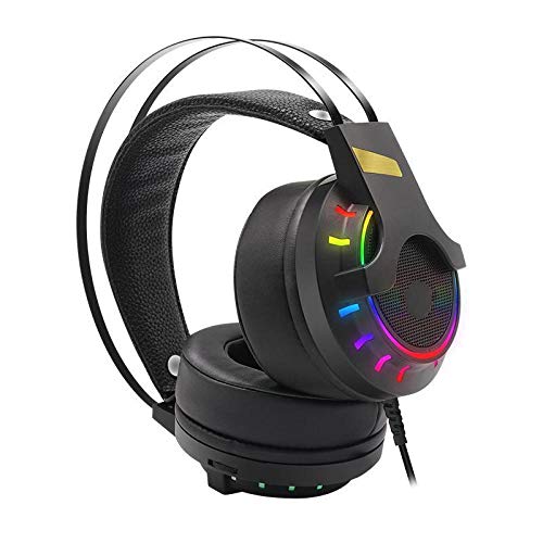 Auriculares para PS4 con cancelación de ruido pasiva y almohadillas transpirables