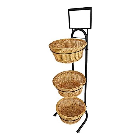 FixtureDisplays 31042 Wicker Basket Stand Cover