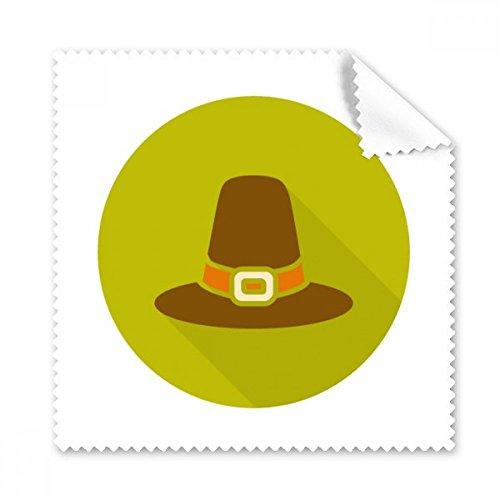 Chapeau formel Thanksgiving motif tissu lunettes microfibre nettoyant écran téléphone