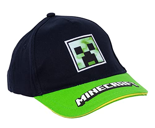 SCUTES DELUXE Snapback Kappe - Minecraft - Creeper grün 2