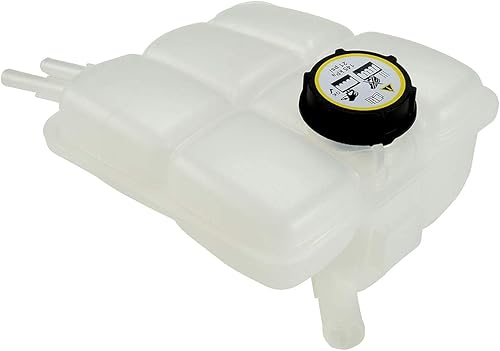Miniatura 6 de YHTAUTO Depósito de expansión del depósito de desbordamiento de recuperación de refrigerante del motor con tapa presurizada para Ford Focus Volvo