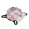 GPU Water Cooling Block with Mount Screws, G1/4 Female Port | Copper Cooling Base | Transparent Acrylic Cover | 40 X 40mm Universal Liquid Cooler Waterblock