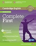 Complete First for Lengua: Espanol Speakers Workbook with answers with Audio CD Second Edition