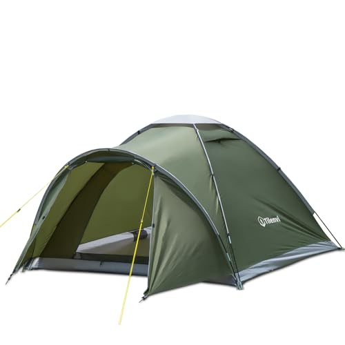 Camping Zelt Pop Up 3 Personen  Automatisches Wurfzelt Wasserdicht Mit  Mesh-Fenstern