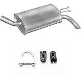 renault ersatzteile original Auspuff mit E-Zeichen Auspuff Endschalldämpfer Endtopf + Montageware Ersatzteil (siehe Artikelbeschreibung) (passend für das angegebene Fahrzeug ,siehe Artikelbeschreibung)