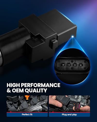 Image of KAX Ignition Coils & Spark Plugs Set Fit for Touareg, Cayenne | (w /tool) Touareg 2004-2006 3.2L, Cayenne 2004-2006 3.2L, R32 2004, 2008, TT Quattro 2008, 2004-2006, 2009 3.2L, A3 UF635