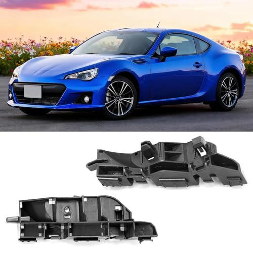 Yumzeco 1Pair Compatible with Bumper Brackets Toyota GT 86 2017-2020/Scion FRS 2013-2016/Subaru BRZ 2013-2020, Driver and Passenger Side Plastic Subaru BRZ Front Bumper Retainers 57707CA050 57707CA040