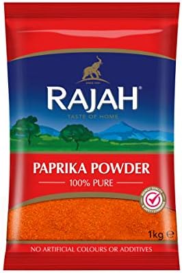 Rajah Spices Paprika Powder | Paprika | Ground Paprika | (1kg)