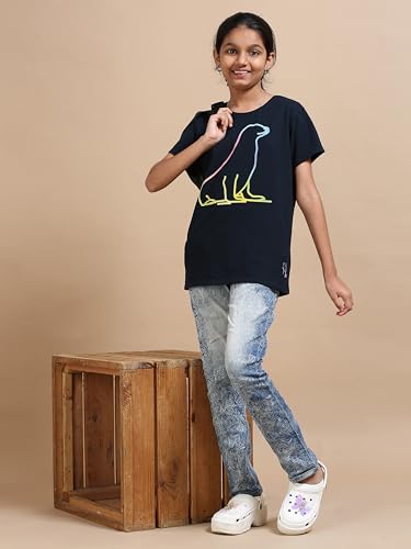 Image of Girls T-Shirt | Red Label Compact Cotton