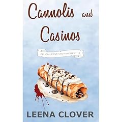 Cannolis and Casinos Audiolibro Por Leena Clover arte de portada
