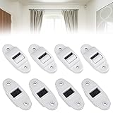 GOLRISEN 8 Stück Gurtführung Rolladen 23mm Gurtdurchführung Rolladengurt mit Bürste und Rolle bis 14 mm Gurtbreite 40mm Lochabstand Grau