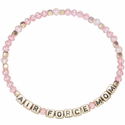 Kivosliviz Military Mom Bracelet Gifts for Women Air Force Jewelry Air Force Mom Gift